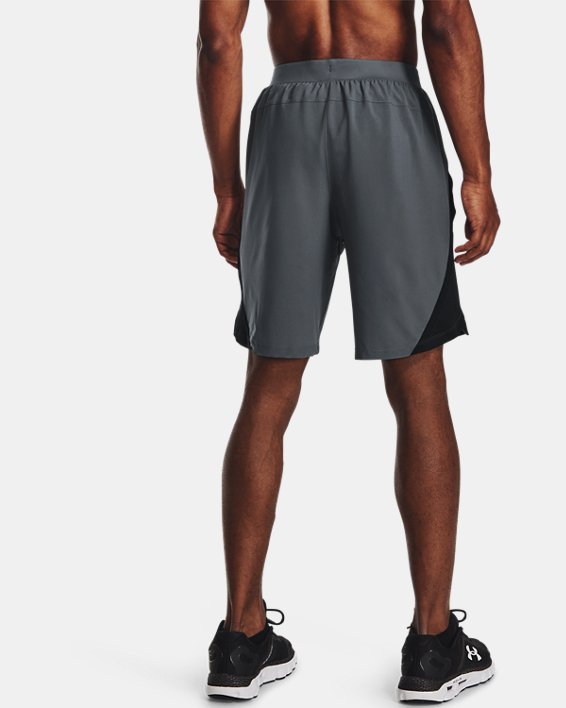 Men's UA Launch Run 9" Shorts, Gray, pdpMainDesktop image number 1